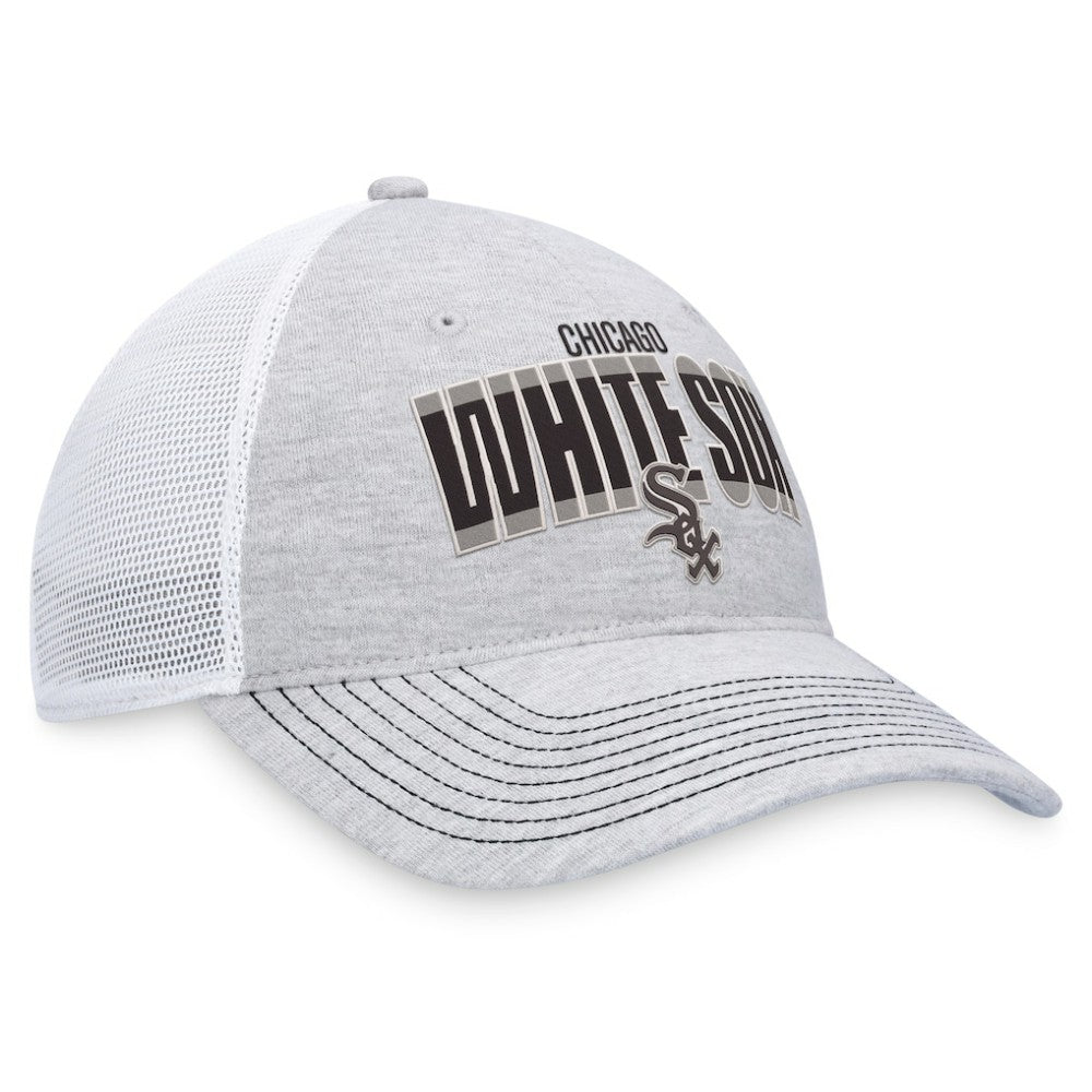 Chicago White Sox Fanatics Logo Trucker Adjustable Hat - MLB