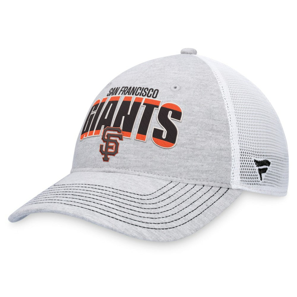 San Francisco Giants Fanatics Logo Trucker Adjustable Hat - MLB
