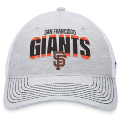 San Francisco Giants Fanatics Logo Trucker Adjustable Hat - MLB