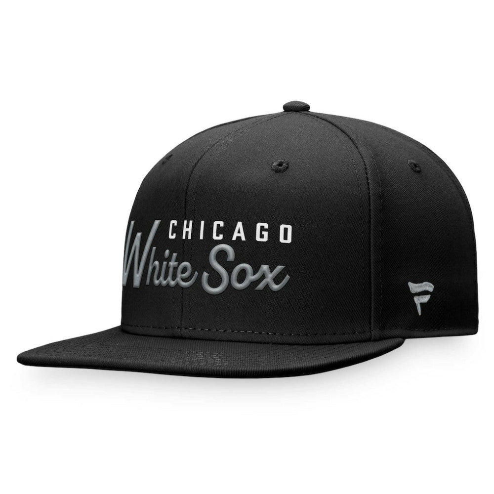 Chicago White Sox Fanatics Script Snapback Hat - MLB