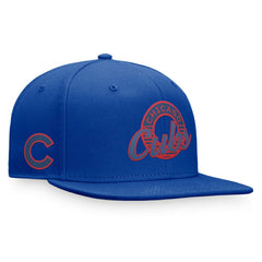 Chicago Cubs Fanatics Circle Script Snapback Hat - MLB