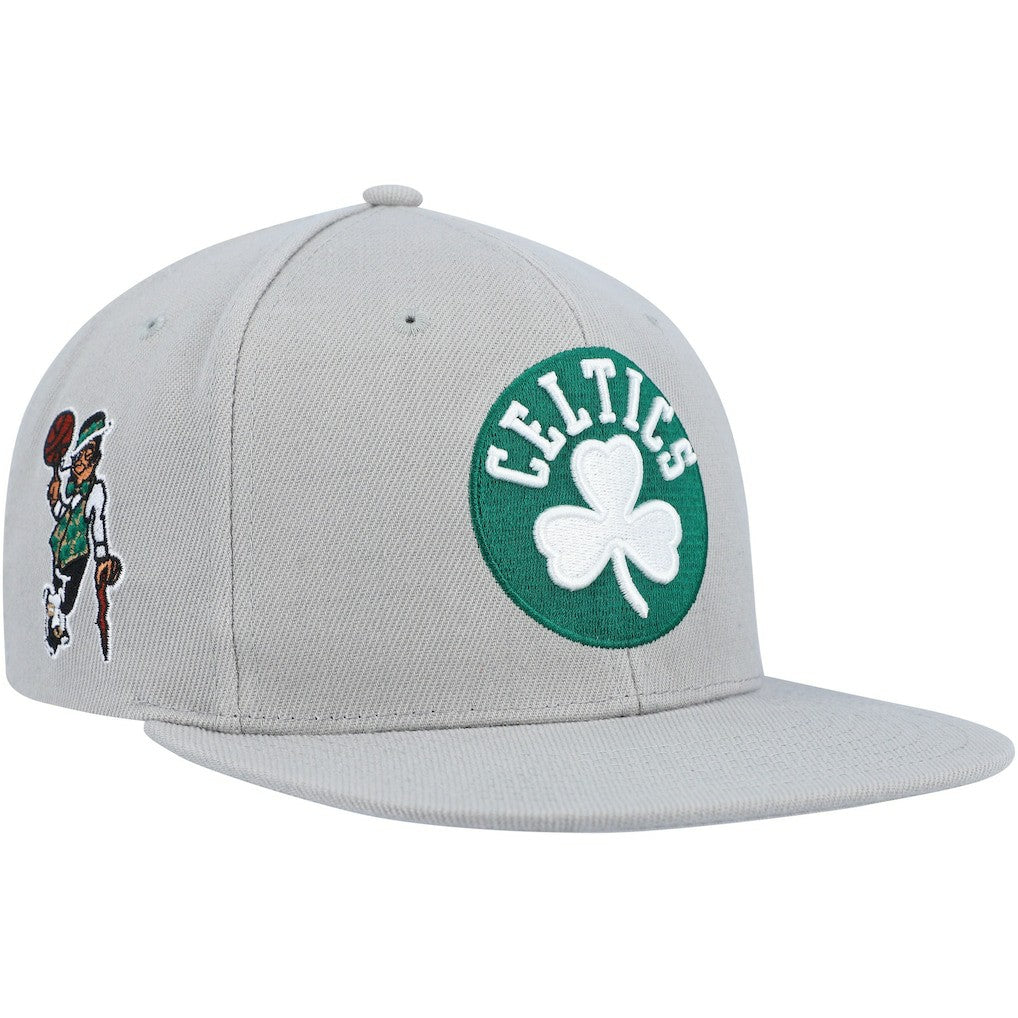 Boston Celtics Side Core 2.0 Snapback Hat Gray - NBA