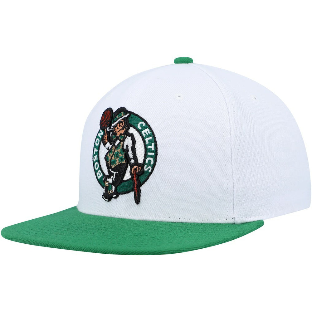 Boston Celtics Side Core 2.0 Snapback Hat White/Green - NBA