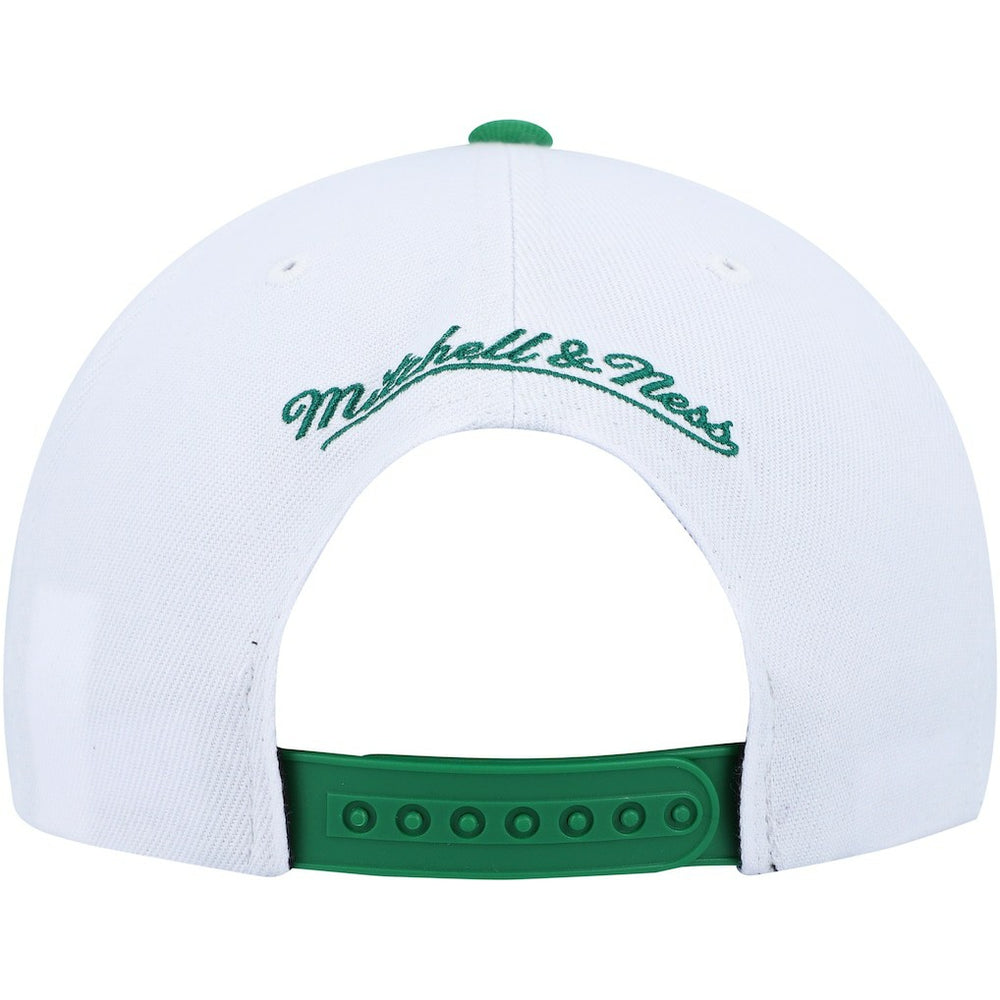 Boston Celtics Side Core 2.0 Snapback Hat White/Green - NBA