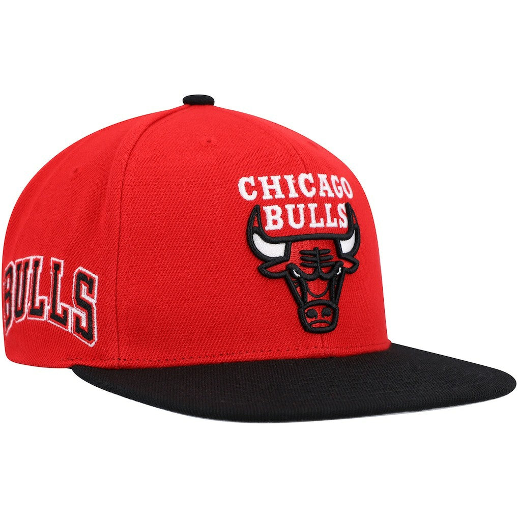 Chicago Bulls Side Core 2.0 Snapback Hat Red/Black - NBA