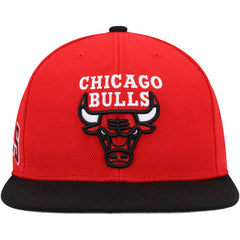 Chicago Bulls Side Core 2.0 Snapback Hat Red/Black - NBA