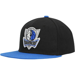Dallas Mavericks Side Core 2.0 Snapback Hat Black/Royal - NBA