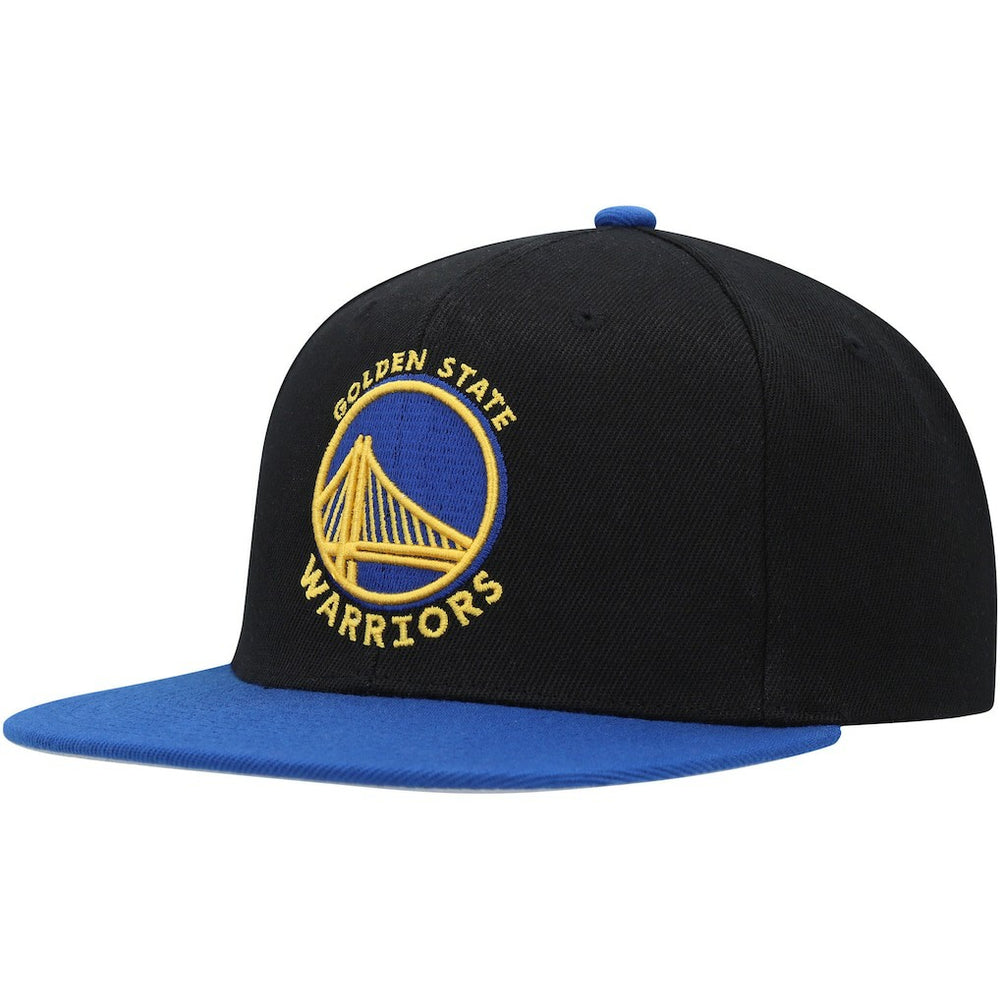Golden State Warriors Side Core 2.0 Snapback Hat Black/Royal - NBA