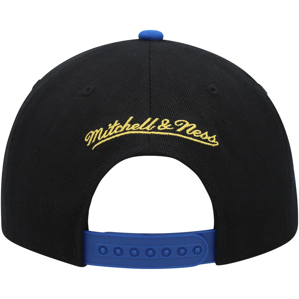 Golden State Warriors Side Core 2.0 Snapback Hat Black/Royal - NBA