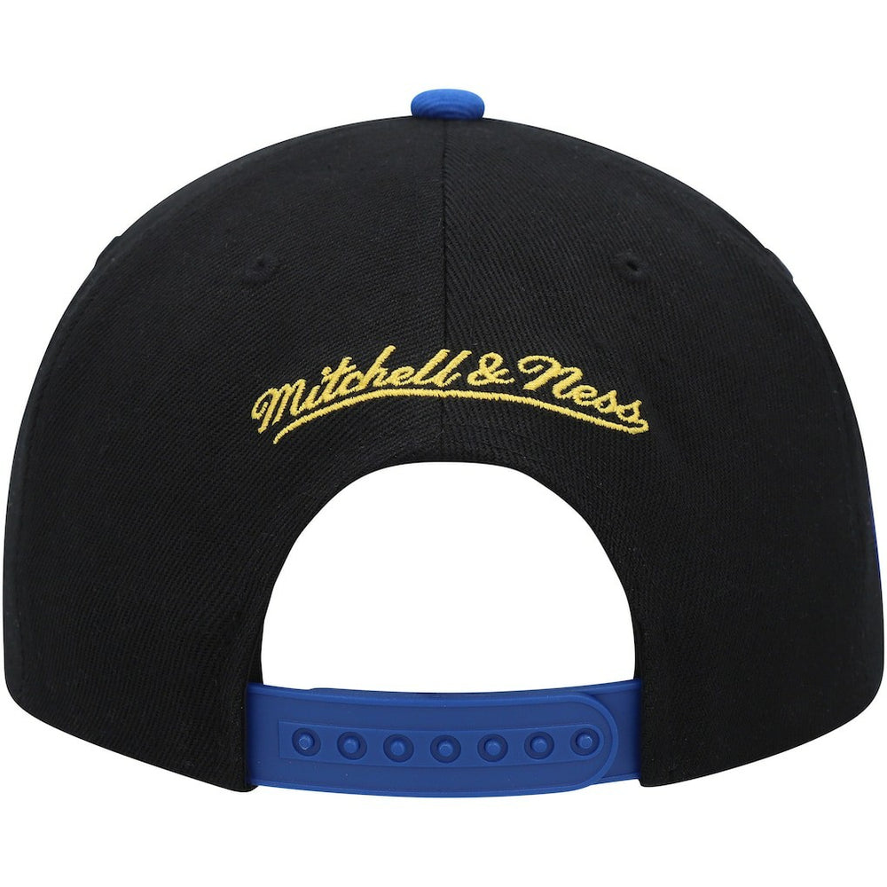Golden State Warriors Side Core 2.0 Snapback Hat Black/Royal - NBA