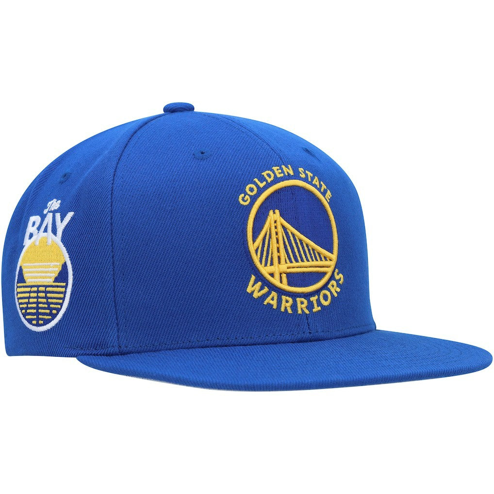 Golden State Warriors Side Core 2.0 Snapback Hat Royal - NBA