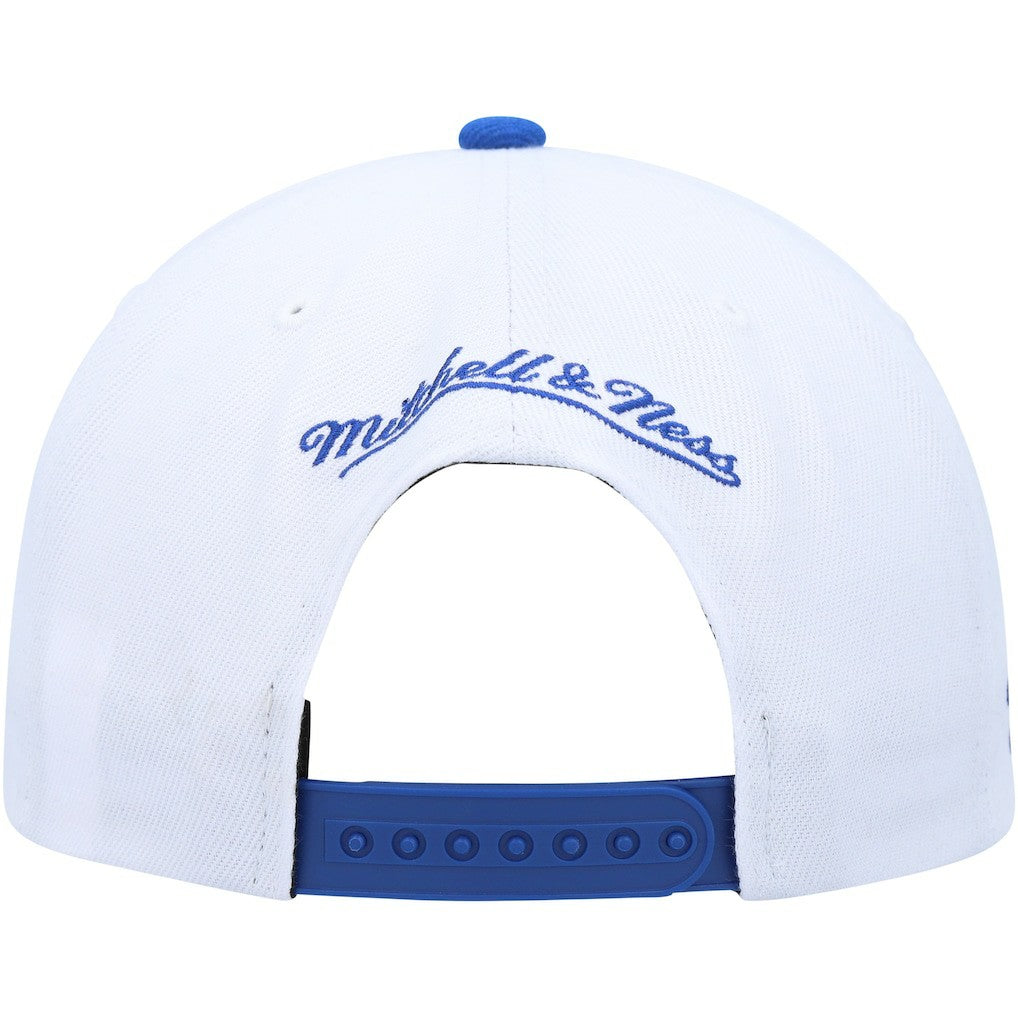 Golden State Warriors Side Core 2.0 Snapback Hat White/Royal - NBA