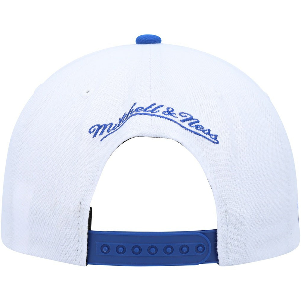 Golden State Warriors Side Core 2.0 Snapback Hat White/Royal - NBA