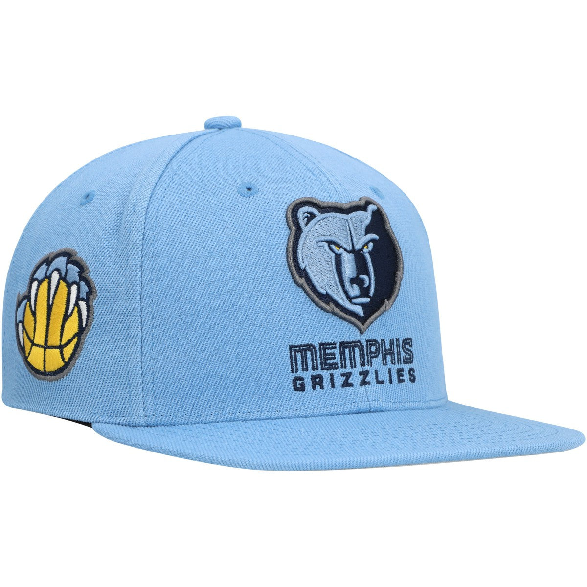 Memphis Grizzlies Side Core 2.0 Snapback Hat Light Blue - NBA