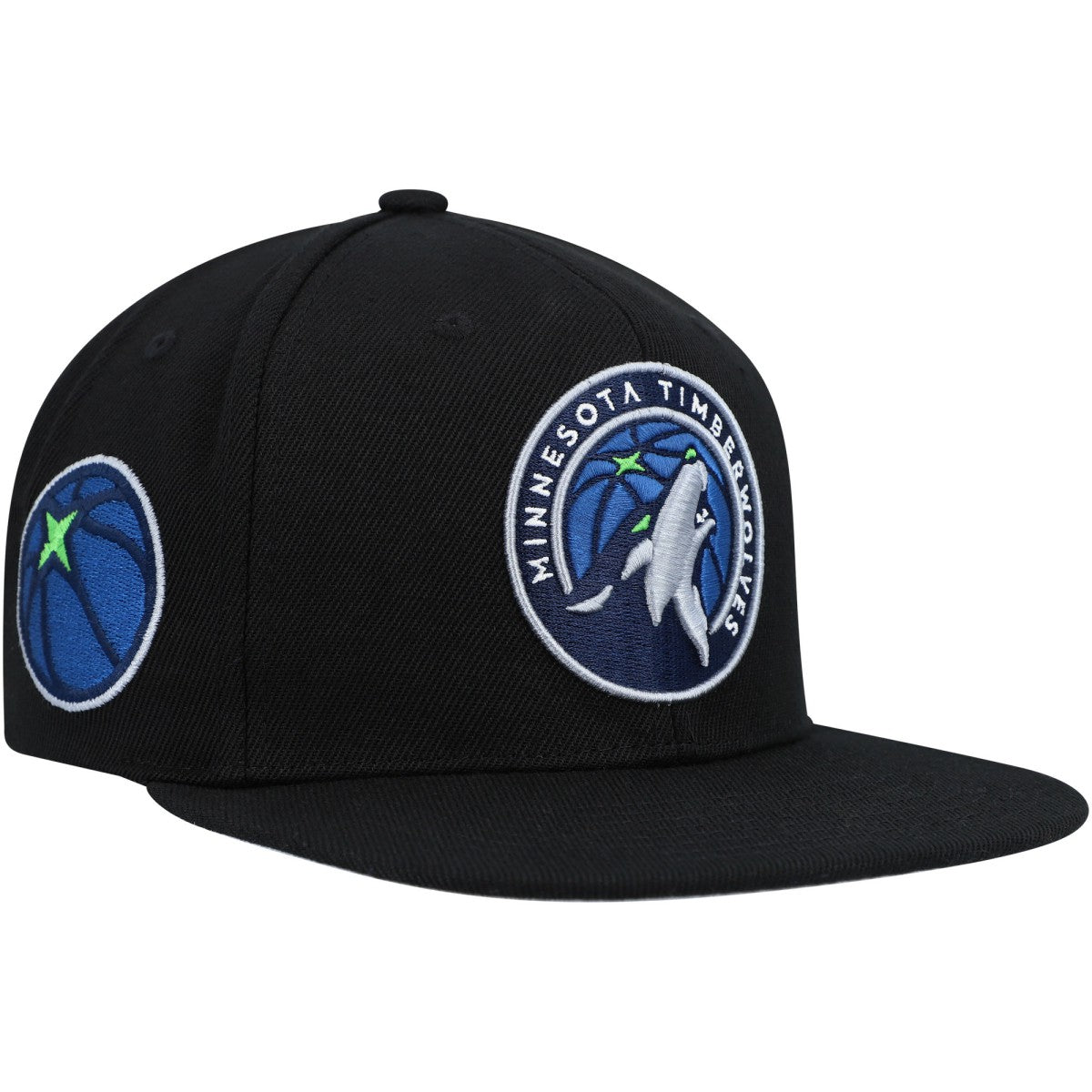 Minnesota Timberwolves Side Core 2.0 Snapback Hat Black - NBA