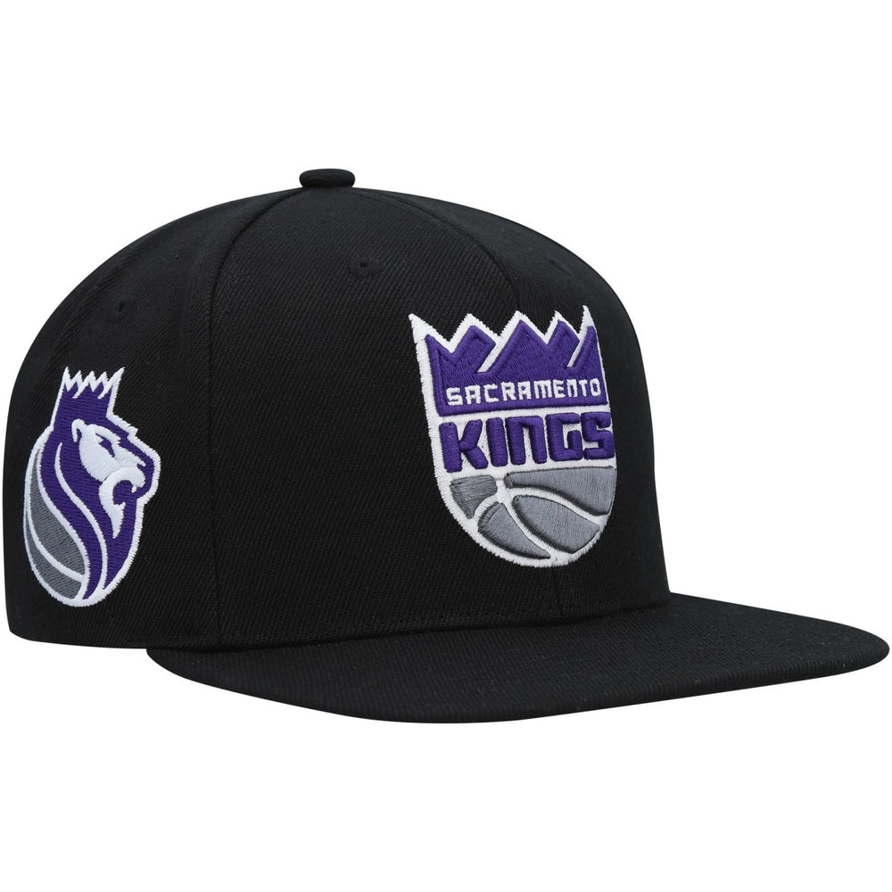 Sacramento Kings Side Core 2.0 Snapback Hat Black - NBA