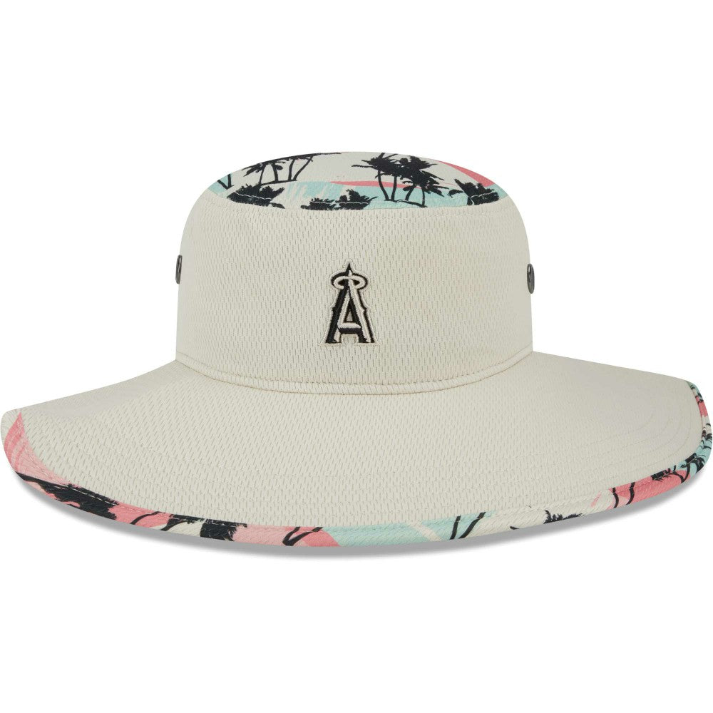 Los Angeles Angels New Era Retro Beachin' Bucket Hat - MLB