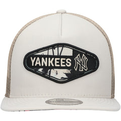 New York Yankees New Era Retro Beachin' Patch A-Frame Trucker 9FIFTY Snapback Hat - MLB