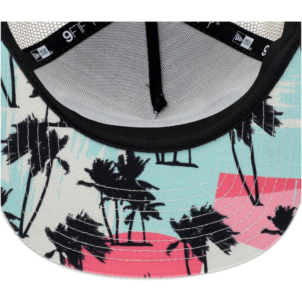 Pittsburgh Pirates New Era Retro Beachin' Patch A-Frame Trucker 9FIFTY Snapback Hat - MLB