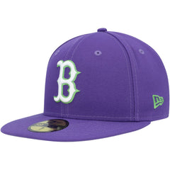 Boston Red Sox New Era Lime Side Patch 59FIFTY Fitted Hat - MLB