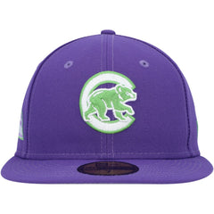 Chicago Cubs New Era Lime Side Patch 59FIFTY Fitted Hat - MLB
