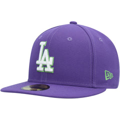 Los Angeles Dodgers New Era Lime Side Patch 59FIFTY Fitted Hat - MLB