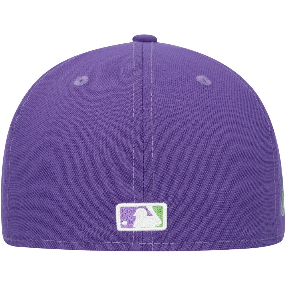 Miami Marlins New Era Lime Side Patch 59FIFTY Fitted Hat - MLB