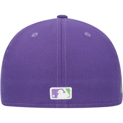 Miami Marlins New Era Lime Side Patch 59FIFTY Fitted Hat - MLB