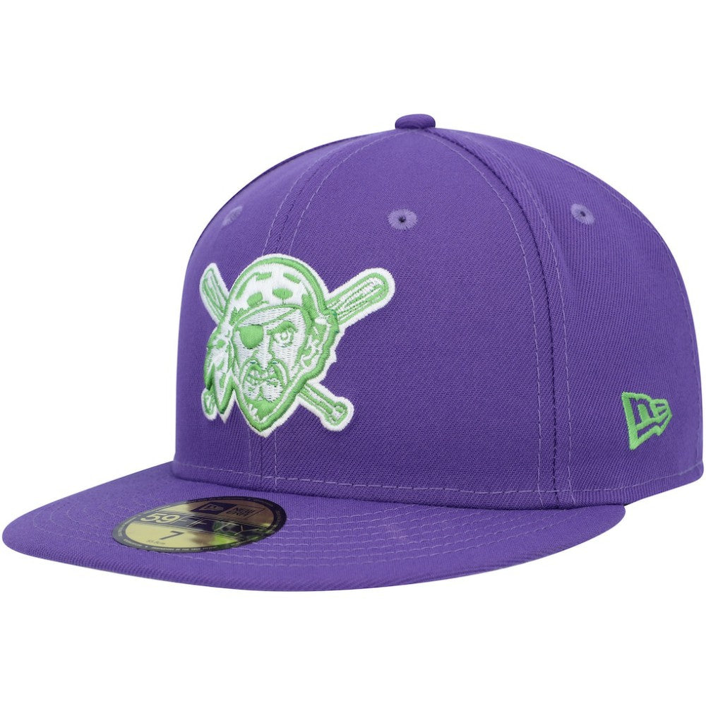 Pittsburgh Pirates New Era Lime Side Patch 59FIFTY Fitted Hat - MLB