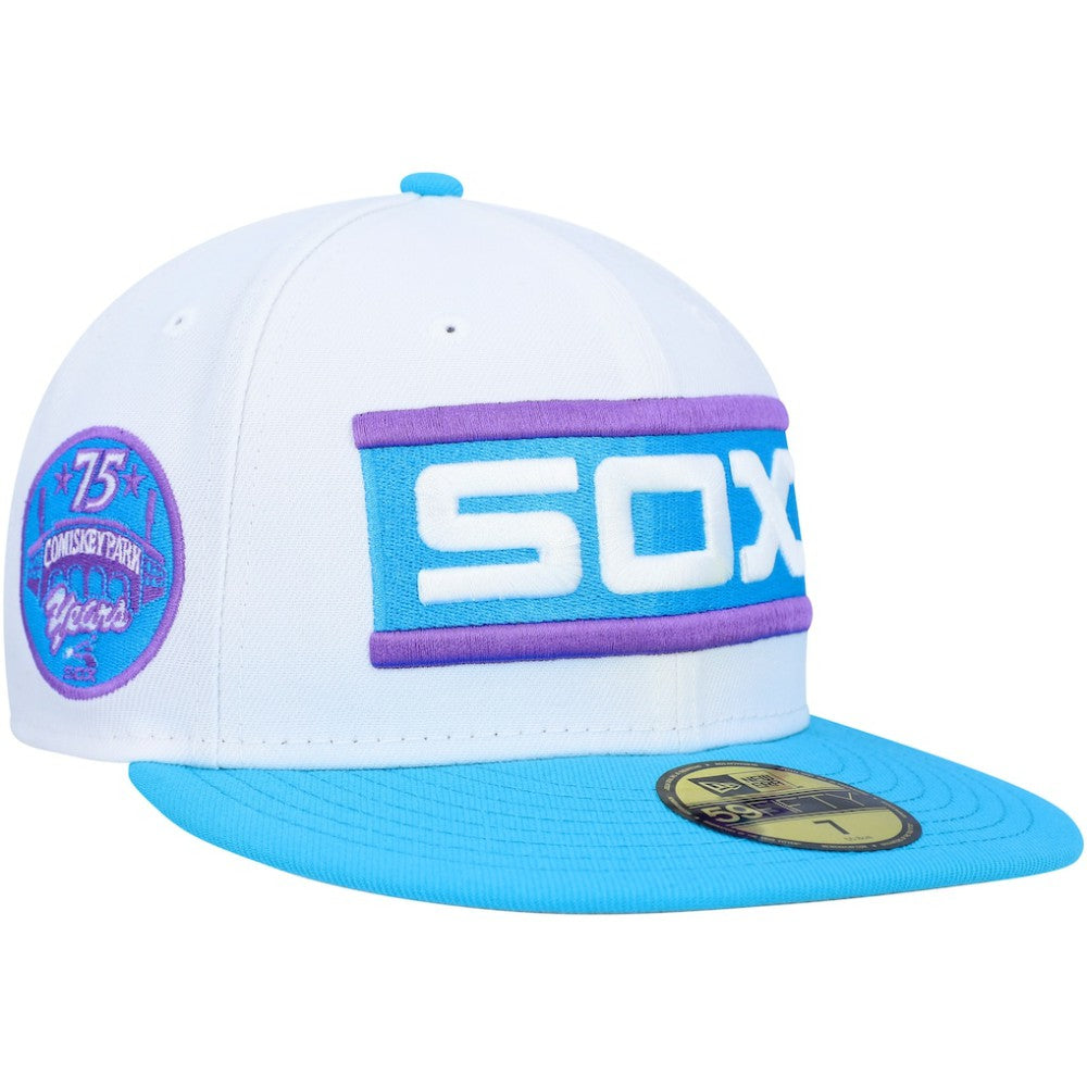 Chicago White Sox New Era Comiskey Park 75th Anniversary Vice 59FIFTY Fitted Hat - MLB