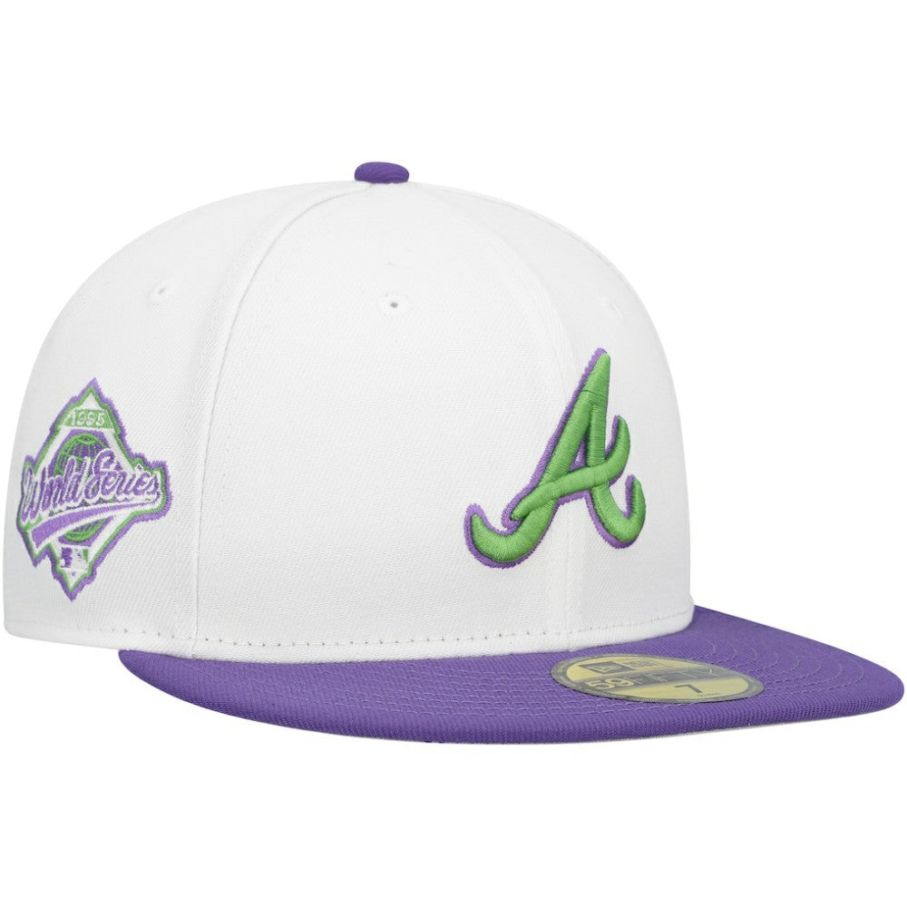 Atlanta Braves New Era  Side Patch 59FIFTY Fitted Hat - MLB