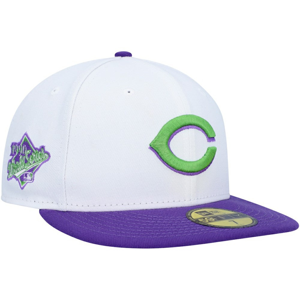 Cincinnati Reds New Era 1990 World Series Side Patch 59FIFTY Fitted Hat - MLB