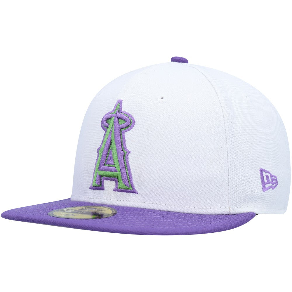 Los Angeles Angels New Era 2002 World Series Side Patch 59FIFTY Fitted Hat - MLB