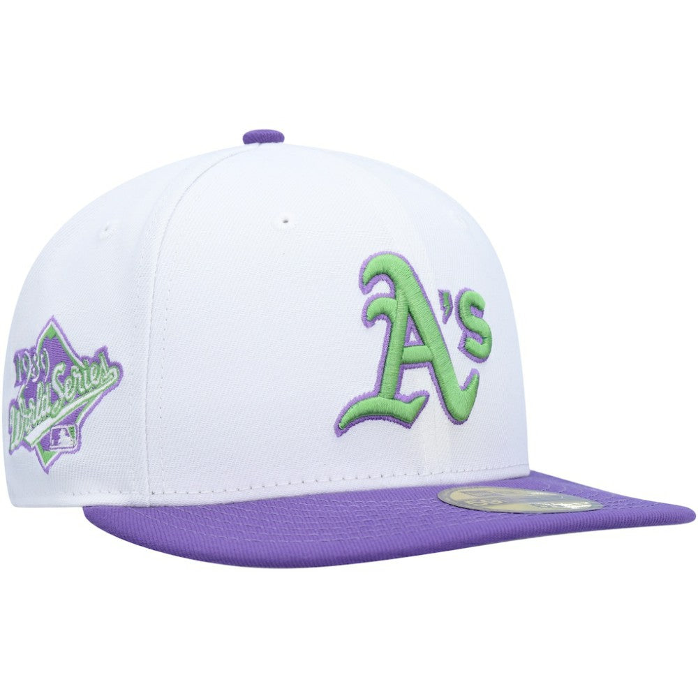 Athletics New Era 1989 World Series Side Patch 59FIFTY Fitted Hat - MLB