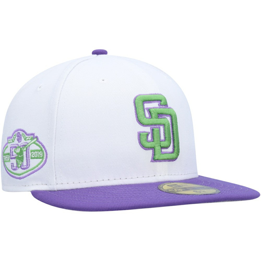 San Diego Padres New Era 50th Anniversary Side Patch 59FIFTY Fitted Hat - MLB