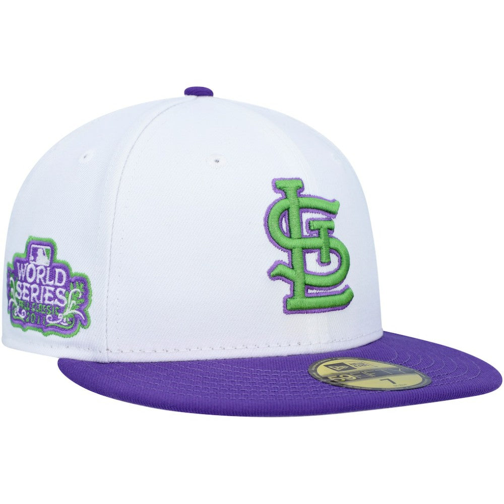 St. Louis Cardinals New Era 2011 World Series Side Patch 59FIFTY Fitted Hat - MLB