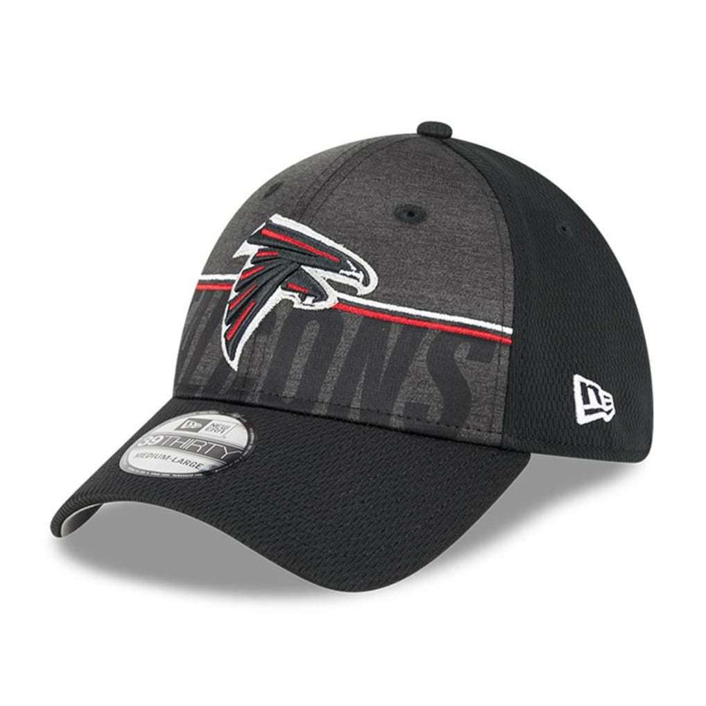 Atlanta Falcons New Era 2023 NFL Training Camp 39THIRTY Flex Hat Black | NFL