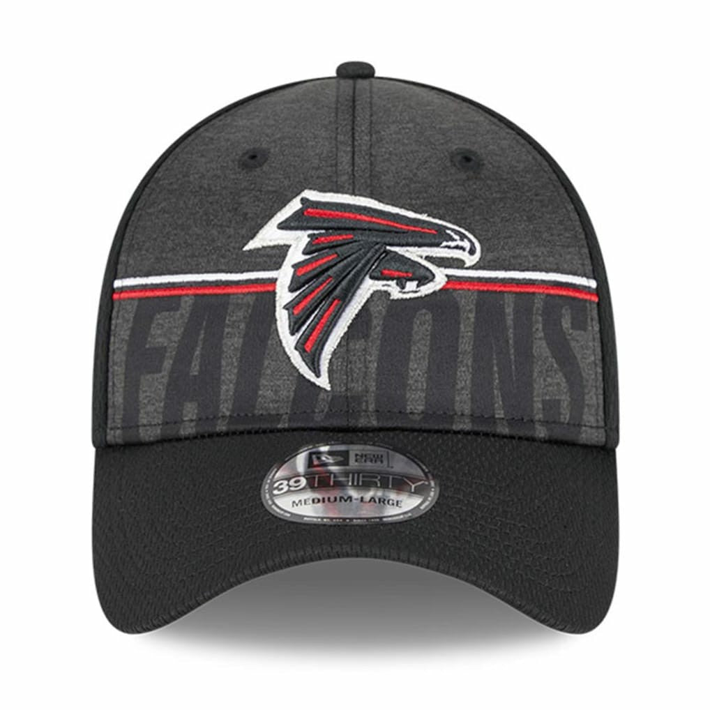 Atlanta Falcons New Era 2023 NFL Training Camp 39THIRTY Flex Hat Black | NFL