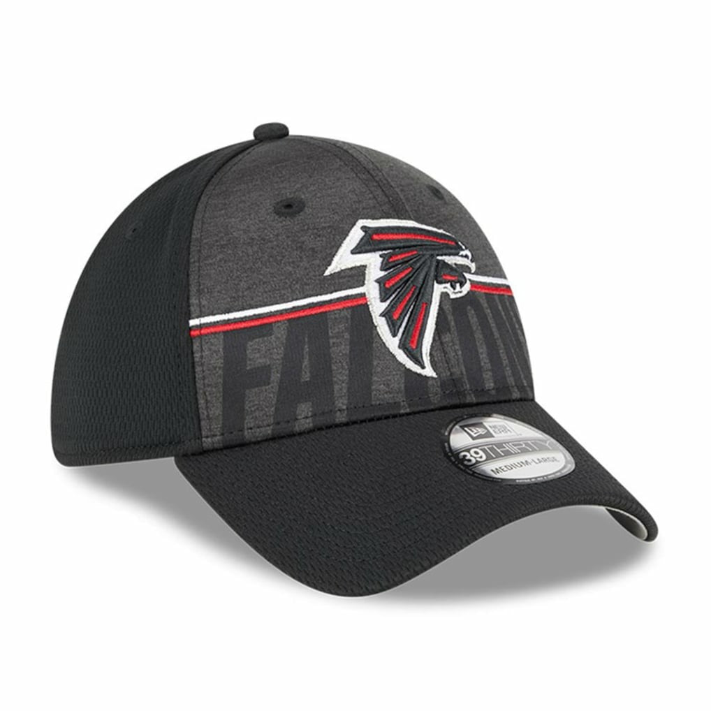 Atlanta Falcons New Era 2023 NFL Training Camp 39THIRTY Flex Hat Black | NFL