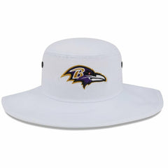 Baltimore Ravens New Era 2023 NFL Training Camp Panama Bucket Hat White | NFL