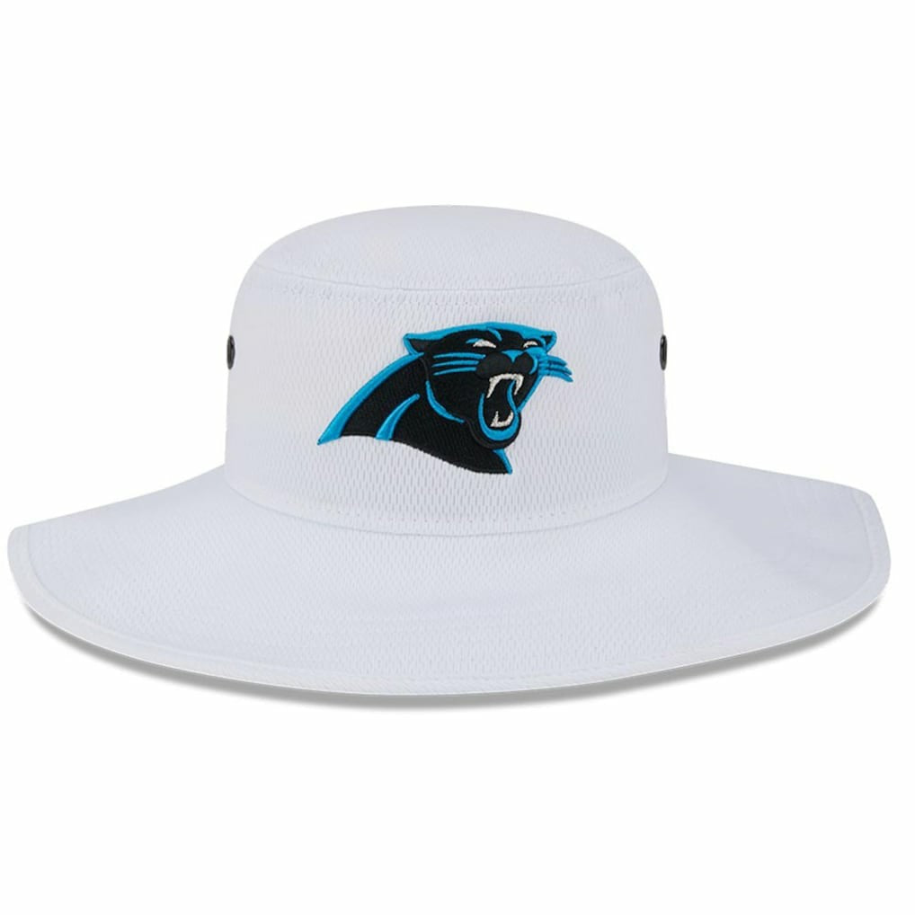 Carolina Panthers New Era 2023 NFL Training Camp Panama Bucket Hat White | NFL