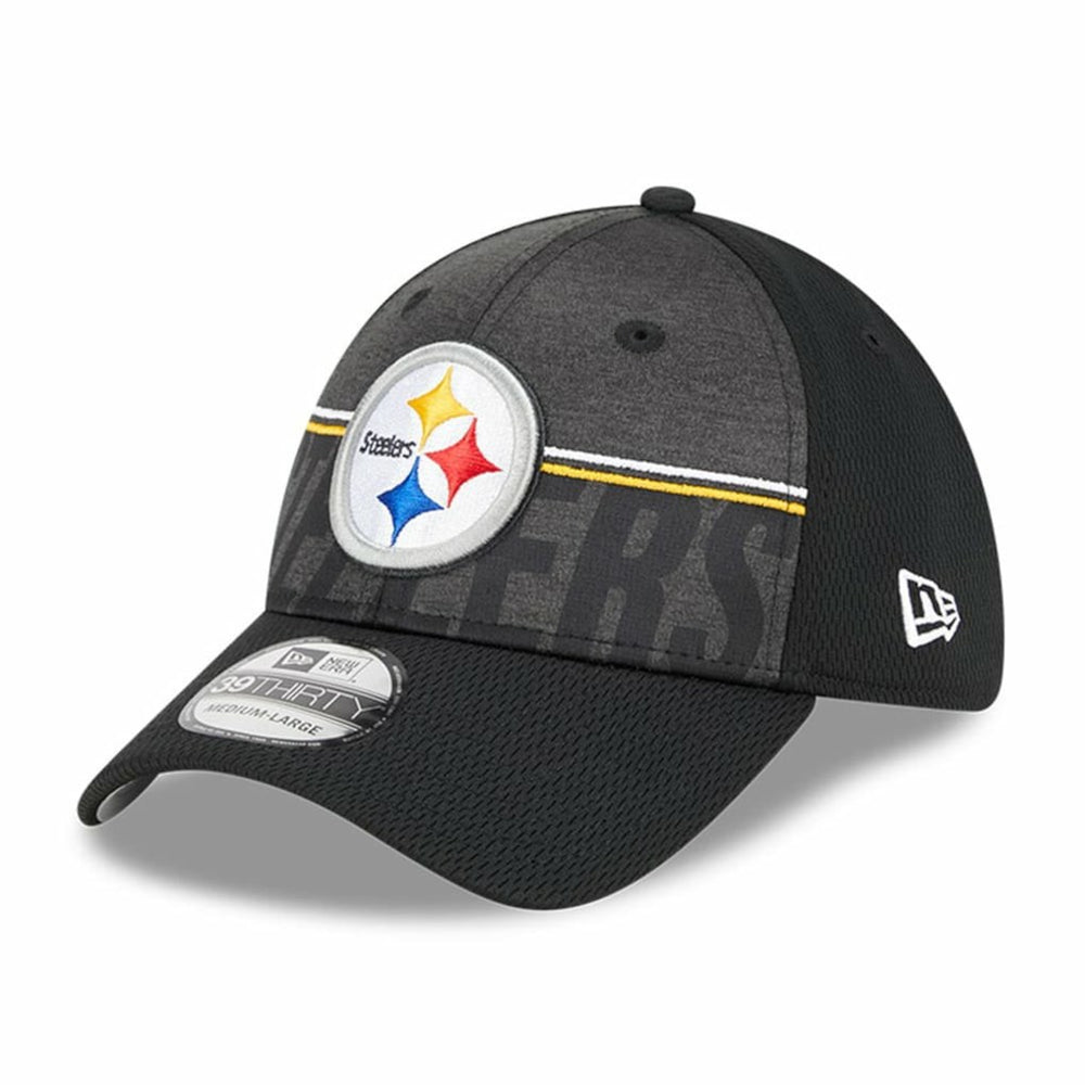 Pittsburgh Steelers New Era 2023 NFL Training Camp 39THIRTY Flex Hat Black | NFL