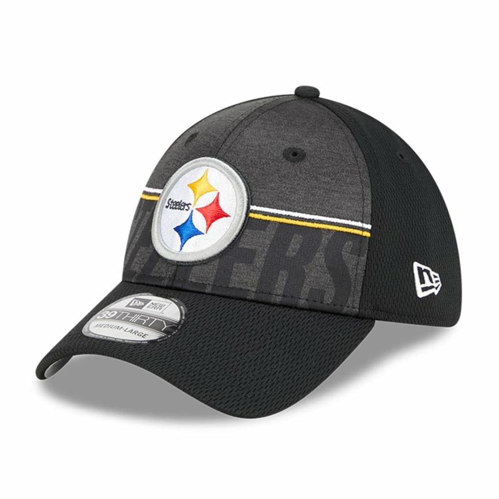 Pittsburgh Steelers New Era 2023 NFL Training Camp 39THIRTY Flex Hat Black | NFL