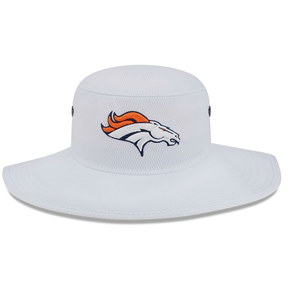 Denver Broncos New Era 2023 NFL Training Camp Panama Bucket Hat White | NFL
