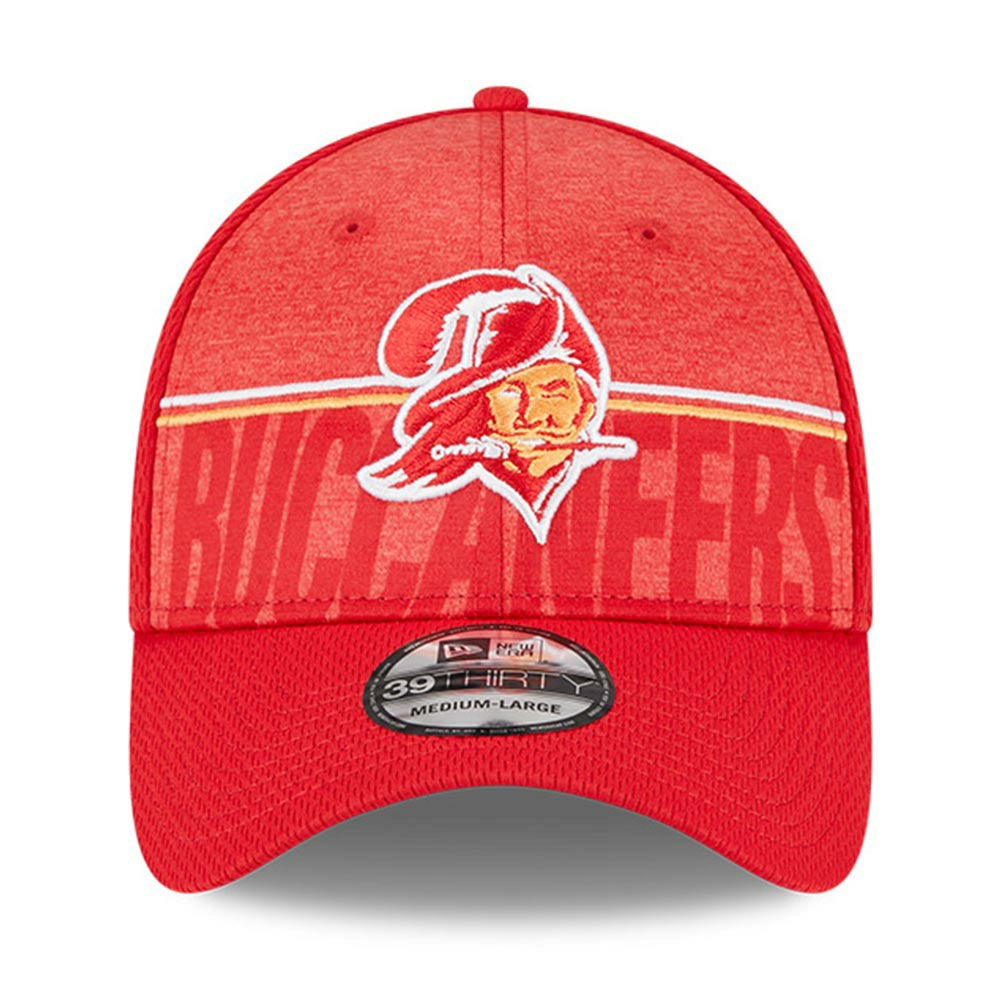 Tampa Bay Buccaneers New Era 2023 NFL Training Camp Throwback 39THIRTY Flex Hat Red | NFL