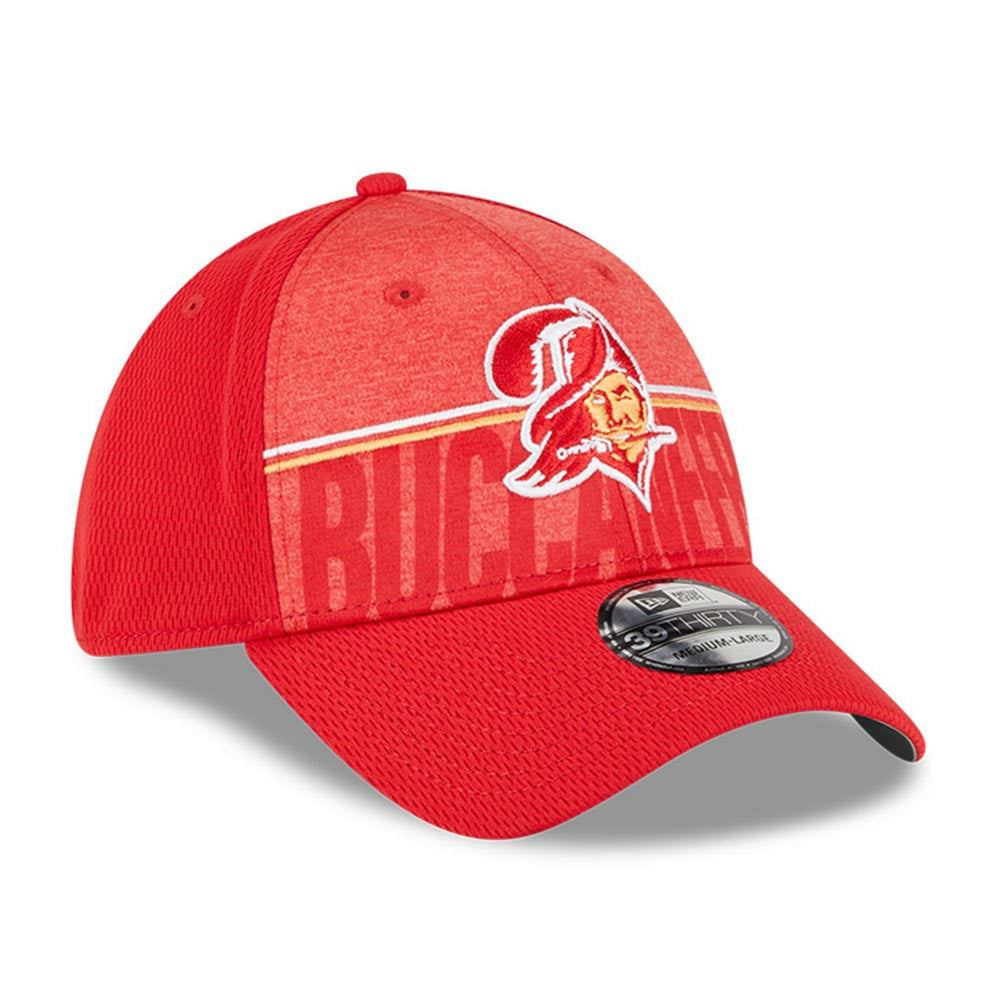 Tampa Bay Buccaneers New Era 2023 NFL Training Camp Throwback 39THIRTY Flex Hat Red | NFL