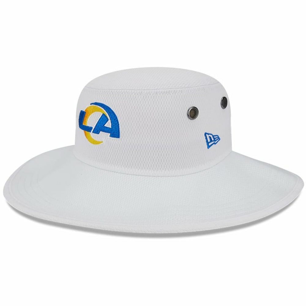 Los Angeles Rams New Era 2023 NFL Training Camp Panama Bucket Hat White | NFL