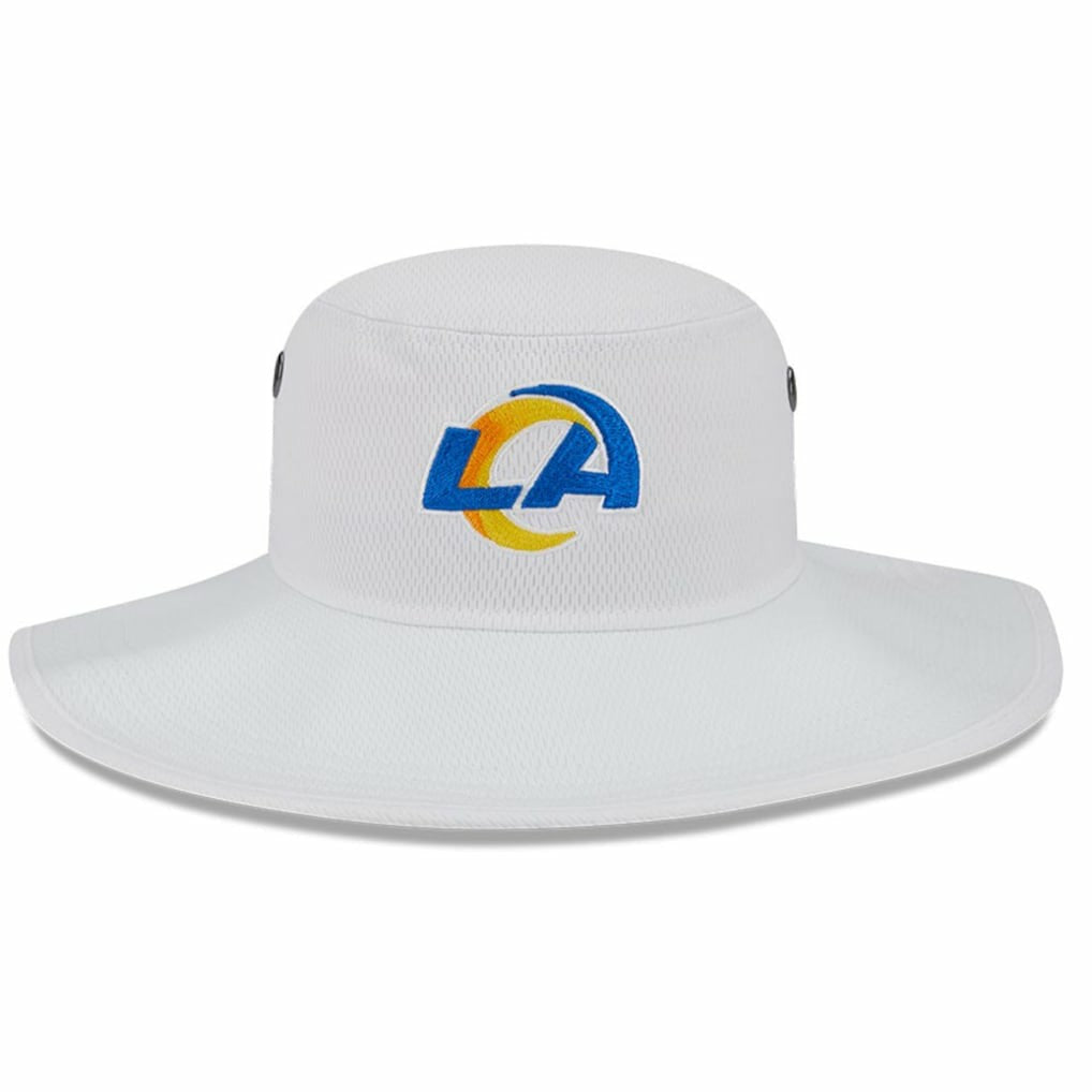 Los Angeles Rams New Era 2023 NFL Training Camp Panama Bucket Hat White | NFL