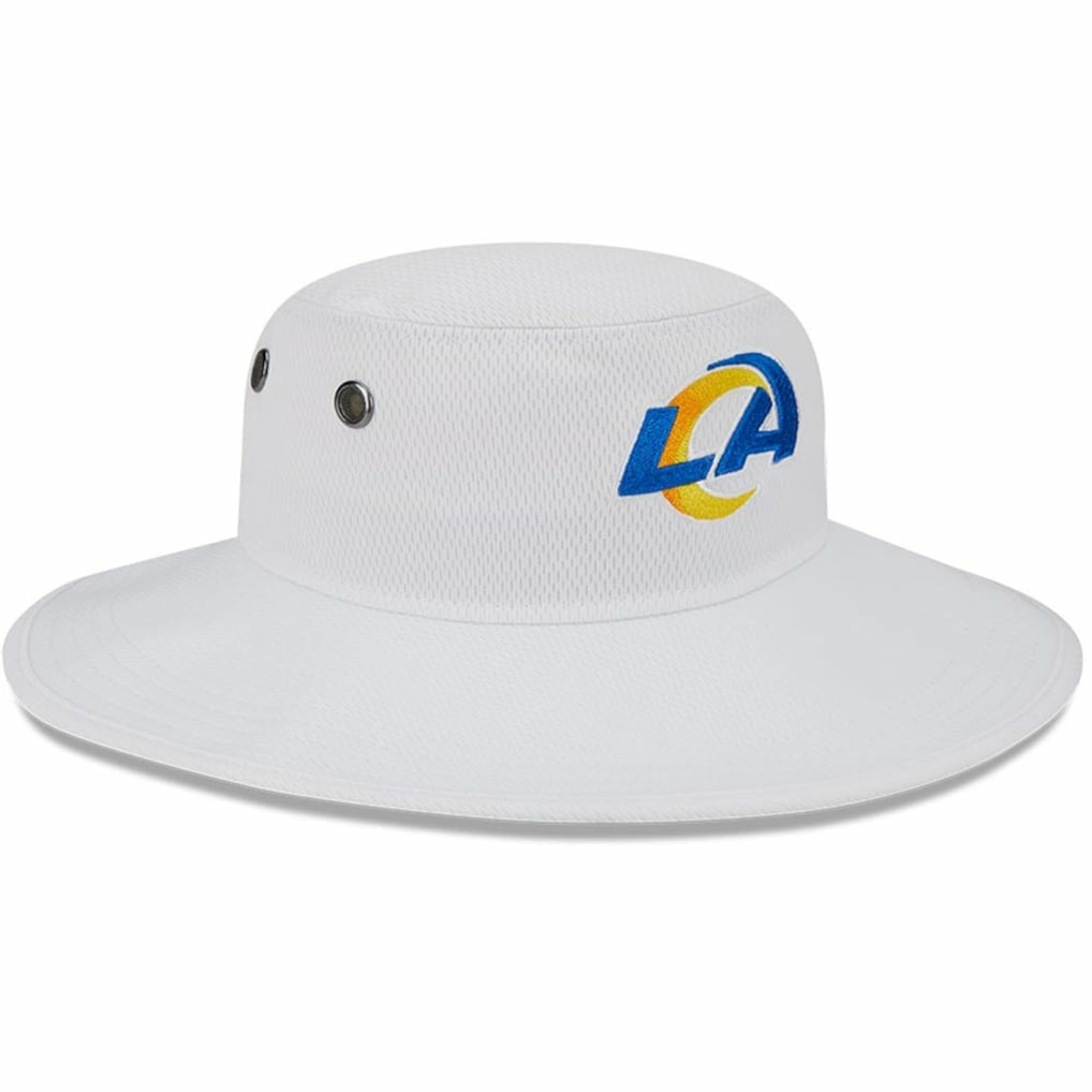 Los Angeles Rams New Era 2023 NFL Training Camp Panama Bucket Hat White | NFL