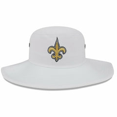 New Orleans Saints New Era 2023 NFL Training Camp Panama Bucket Hat White | NFL